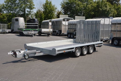 Productfoto van Hulco Terrax-3 LK machine transporter (394x180cm) **** chassis