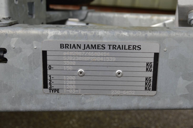 Productfoto Brian James 230-6462 autotransporter (550x210cm) zo goed als nieuw! 