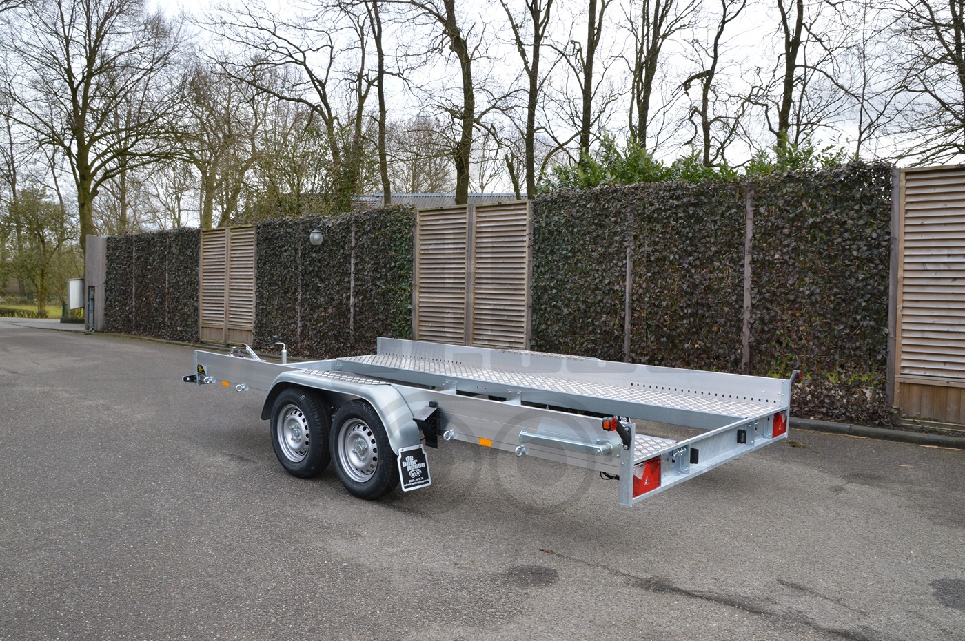 Autotransporter 2000 kg ALU Tandem AMT2000. Eco 400x188x18cm