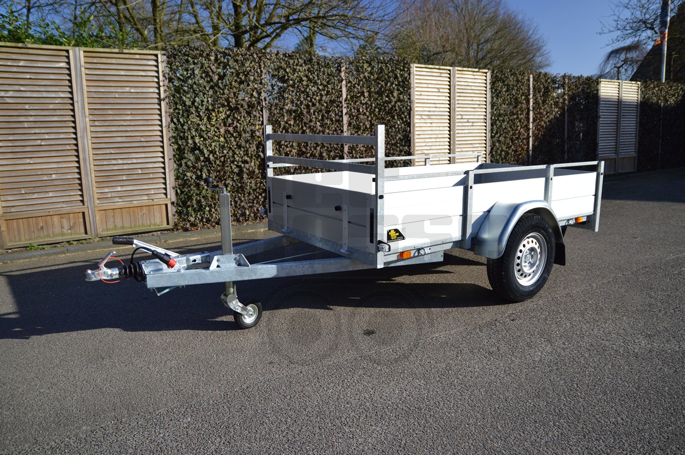 Anssems BSX 251x130 bakwagen aanhangwagen | De Boer Aanhangwagens