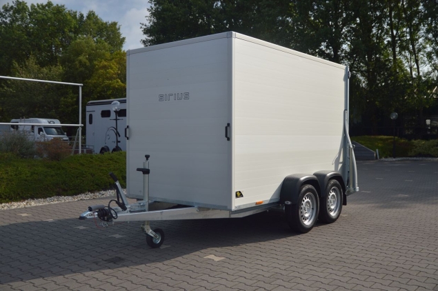 Productfoto Sirius G305 2000kg 301x171x190cm Aluminium Gesloten Aanhangwagen