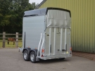 Miniatuur foto Sirius S80 2 paards trailer met voorlaadbrug 3000kg (340x171x250) DEMO OPRUIMING!