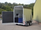 Miniatuur foto Sirius S80 2 paards trailer met voorlaadbrug 3000kg (340x171x250) DEMO OPRUIMING!