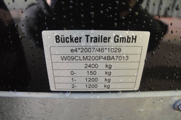 Productfoto Nu op voorraad! | Bucker carliner M Night Metallic (347x169x239)