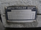 Miniatuur foto Meto gesloten schamelwagen (554x221x207) 2500kg 