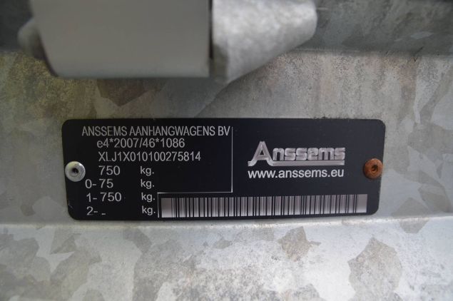Productfoto Anssems PSX 750 251x153 met loofrekken 60cm hoog 