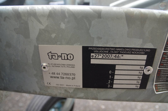 Productfoto Ta-No autoambulance met kantelplatform (500x210cm)