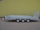 Miniatuur foto Nugent B5523T-DS-AL-RTD Beavertail (550x230) 3500kg machine transporter
