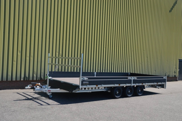 Productfoto Henra plateauwagen PL355524TR (553x248cm) 3500kg 