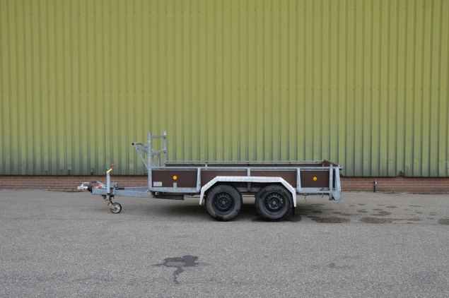 Productfoto Van Berne TB2000 dubbelas bakwagen (322x141cm) 2000kg 