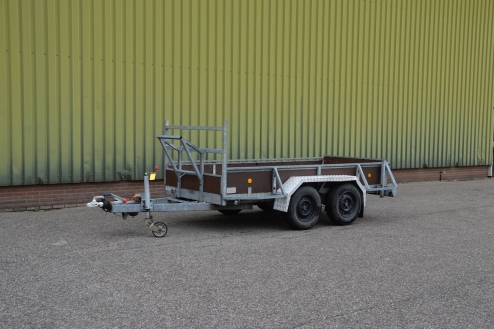 Productfoto van Van Berne TB2000 dubbelas bakwagen (322x141cm) 2000kg 