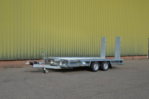 Productfoto van Henra Machine Transporter MT354015 (400x150cm) met verschuifbare rijplaten 