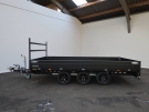 Miniatuur foto Henra Plateauwagen 3500kg PL354020TR (402x202cm) Full black! 