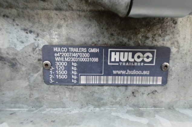 Productfoto Hulco Medax-2 (405x183cm) 3000kg super netjes!