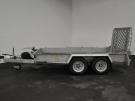 Miniatuur foto Ifor Williams machine transporter GH (300x162cm) klep 115cm