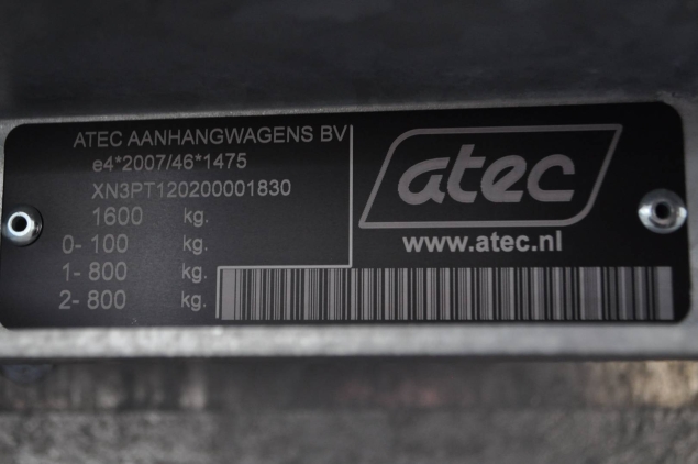 Productfoto Nieuw en op voorraad! Atec APT1600 Thensa (350x145x240cm)