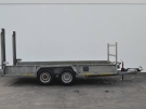 Miniatuur foto Peters machine transporter met vaste rijplaten 3500kg (425x174cm)