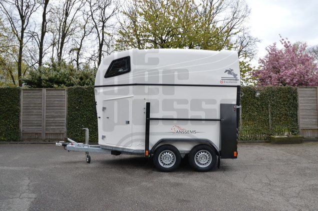 Productfoto Anssems PTH 2000 Excellente Wit 2 Paards Paardentrailer 